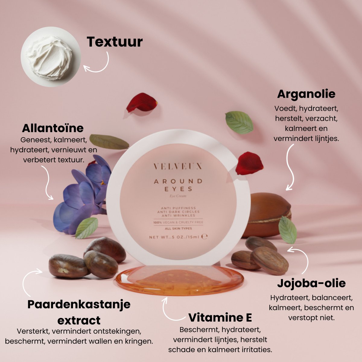 Anti aging bundel - Velveux - 8720865759104 - Vegan en Natuurlijke skincare routine's