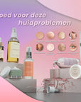 Daily DAY AND NIGHT routine - 8 - staps complete ochtend/dag en avond/nacht skincare routine - Velveux - 8720865759036 - Vegan en Natuurlijke skincare routine's