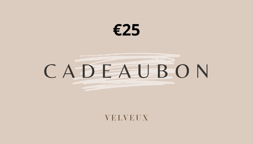 Velveux online Cadeaubon / Cadeaukaart - Velveux - Vegan en Natuurlijke skincare routine's