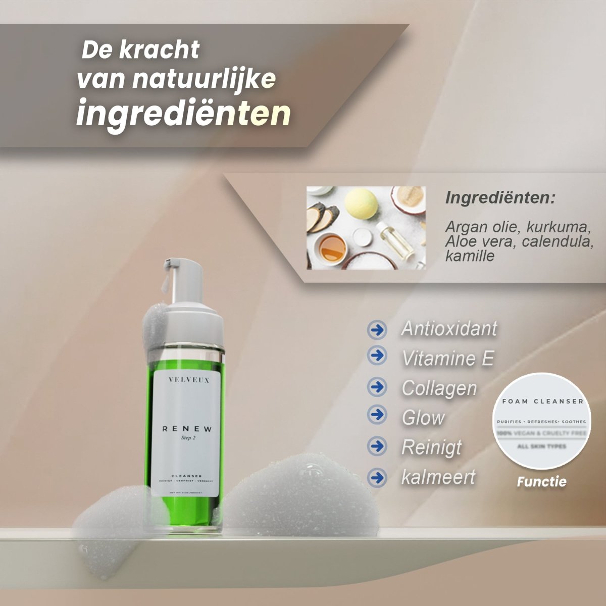 Velveux® Starterset - Velveux - 8720256752851 - Vegan en Natuurlijke skincare routine's