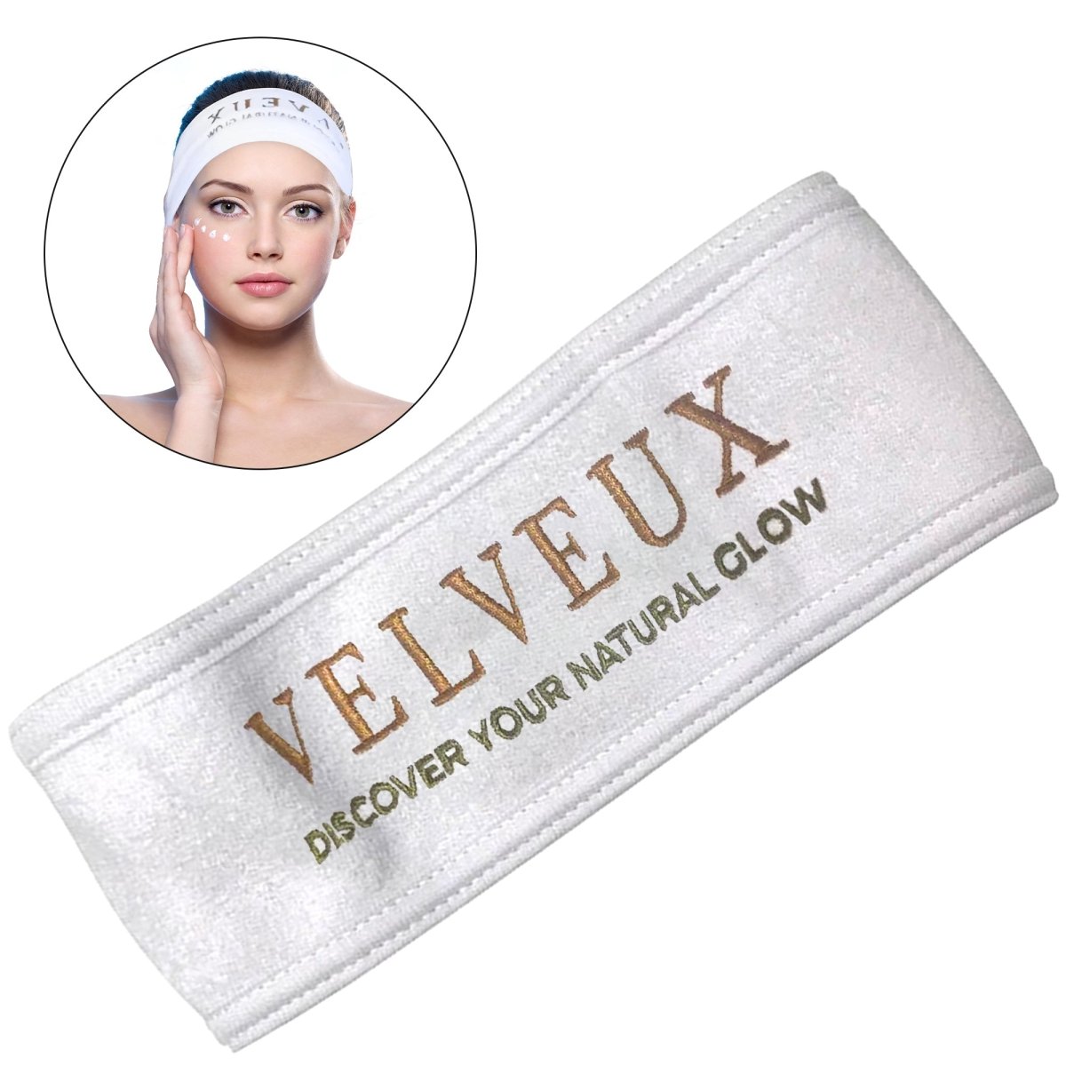 Velveux® haarband - Velveux - 8720618457899 - Vegan en Natuurlijke skincare routine&#39;s