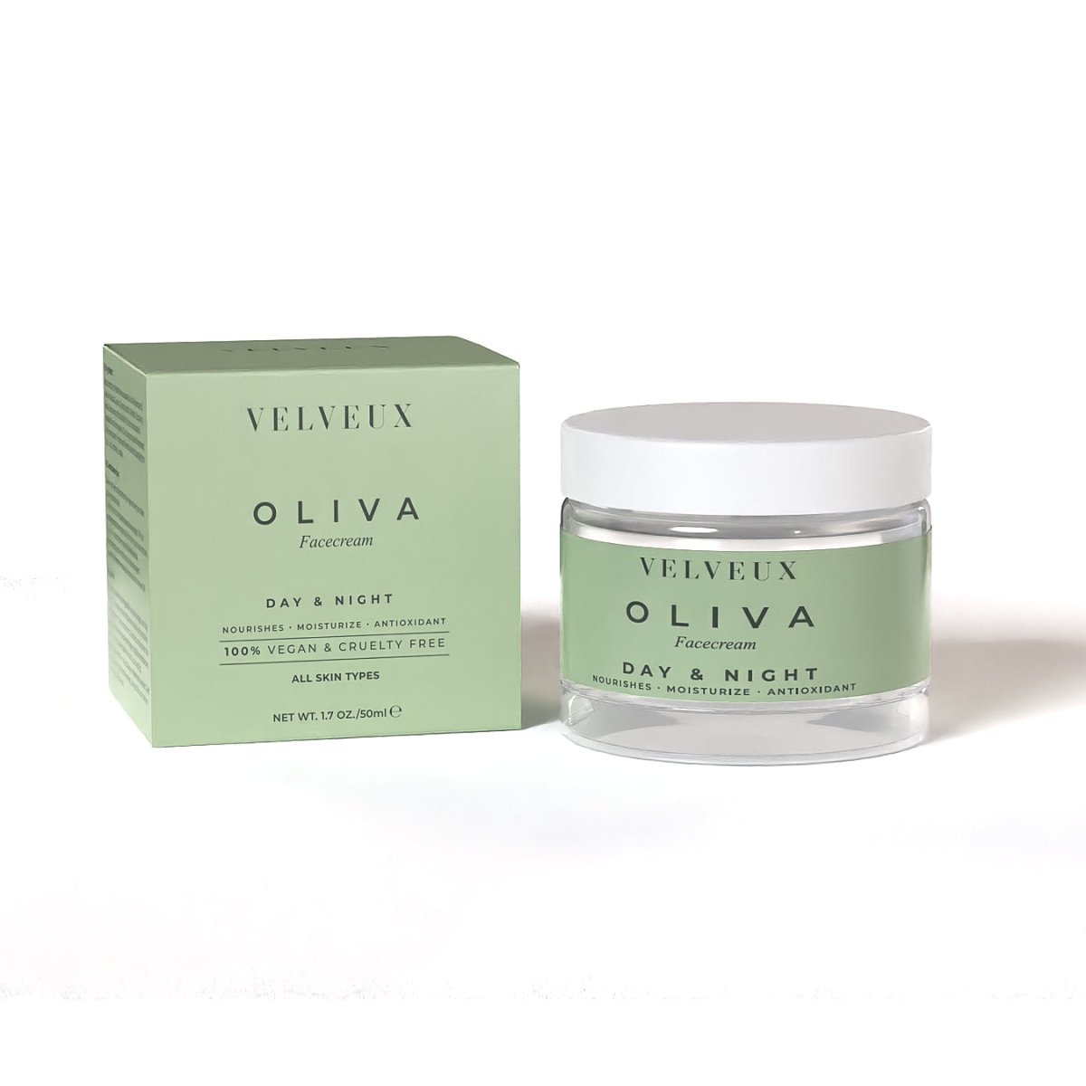 Velveux® Oliva - Velveux - 8720865759005 - Vegan en Natuurlijke skincare routine&#39;s