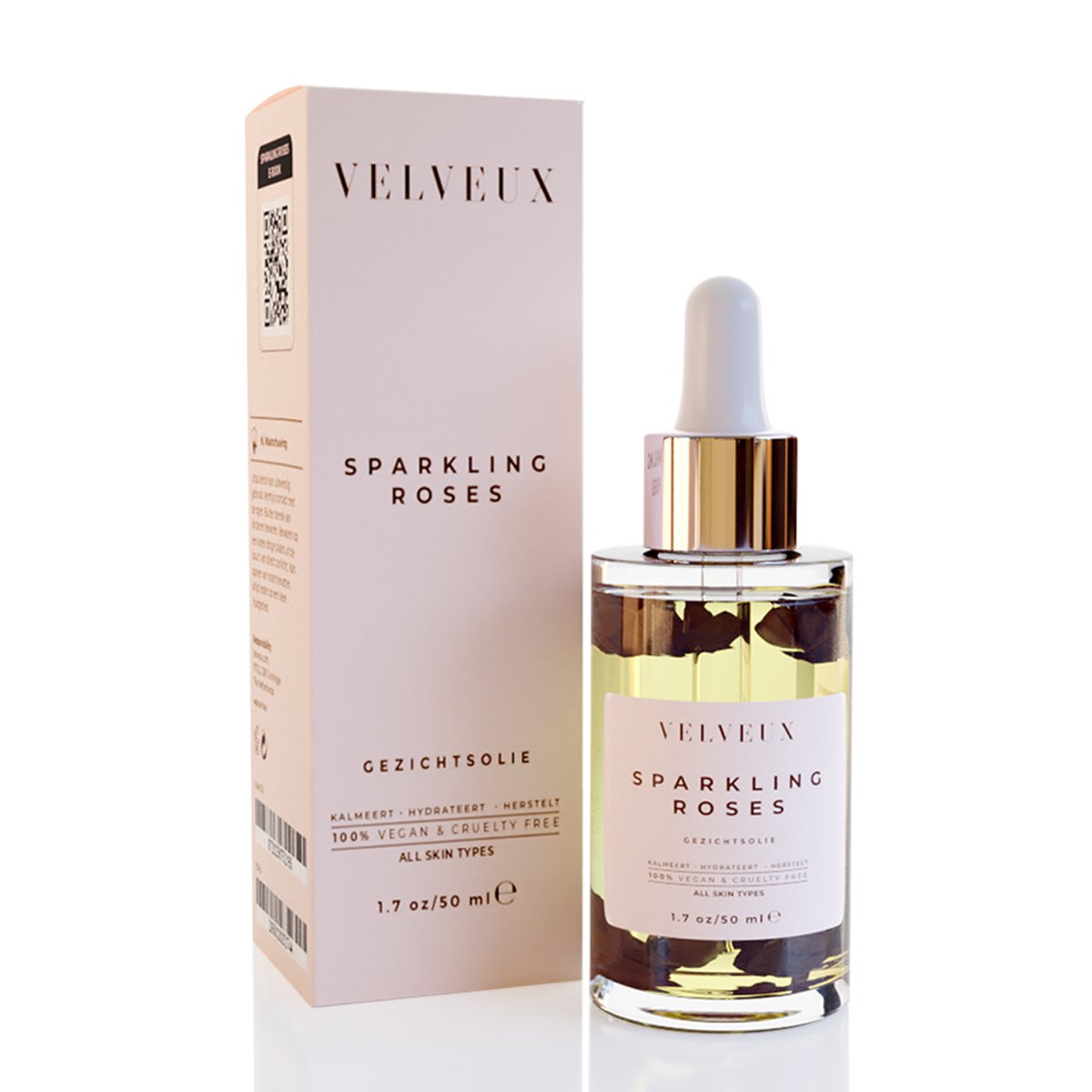 Velveux® Sparkling Roses - Velveux - 8720256752165 - Vegan en Natuurlijke skincare routine&#39;s